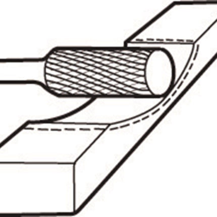Bahco Stiftfrees CYL MED 6mm – A0616M06