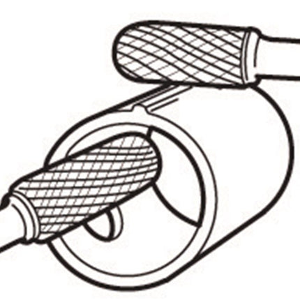 Bahco Stiftfrees CYL Rond MED 16mm – C1625M06
