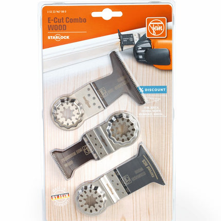 Afbeelding Fein accessoireset e-cut combo starlock wood 35222967080