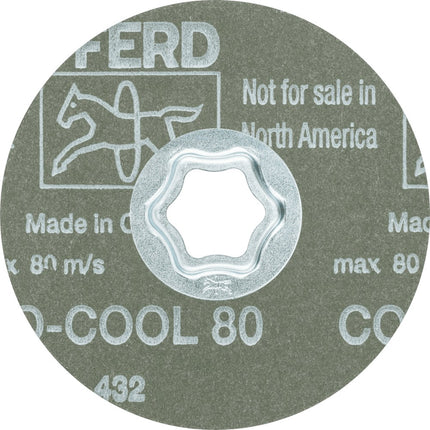 Afbeelding PFERD TOOLS fiberschuurschijf snelwissel systeem CC-FS CO-COOL