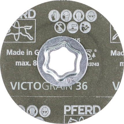 Afbeelding PFERD TOOLS fiberschuurschijf snelwissel systeem CC-FS VICTOGRAIN