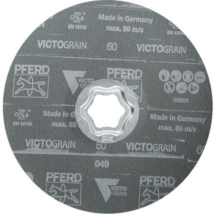 Afbeelding PFERD TOOLS combiclick-fiberschijven CC-FS 180 VICTOGRAIN 60