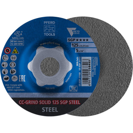 Afbeelding PFERD TOOLS afbraamschijf ergonomisch CC-GRIND-SOLID SGP