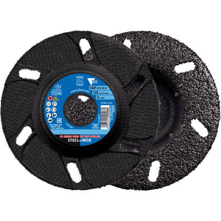 Afbeelding PFERD TOOLS cc-grind view sgp steelox met victograin-slijpkorrel ???? CC-GRIND VIEW 125 SGP STEELOX