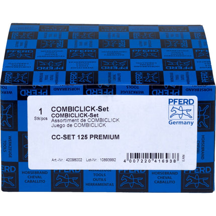 Afbeelding PFERD TOOLS combiclick-set CC-SET 125 PREMIUM