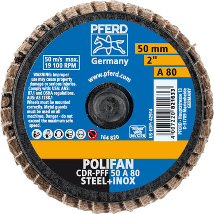 Afbeelding PFERD TOOLS lamellenschijf, vlak CD/CDR PFF A