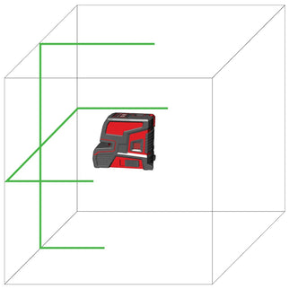 Levelfix CL202G Kruislijnlaser Groen Groene – 556122