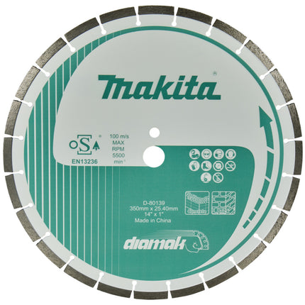 Makita Diamantschijf 350x25,4x3,2mm - D-80139