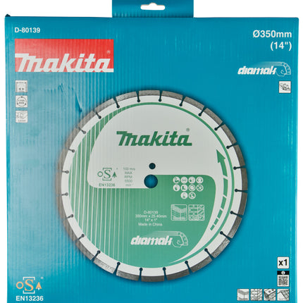 Makita Diamantschijf 350x25,4x3,2mm - D-80139
