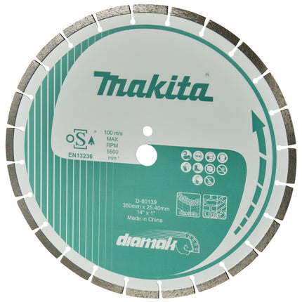 Makita Diamantschijf 350x25,4x3,2mm - D-80139