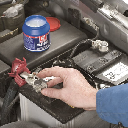 1233109 GR Vaseline 200g Pot NL/FR/EN/ES Maintenance and protection of battery clips in a car