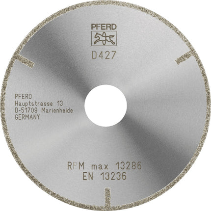 Afbeelding PFERD TOOLS diamant zaagblad droog D1A1R D GAD/GAG/GAS