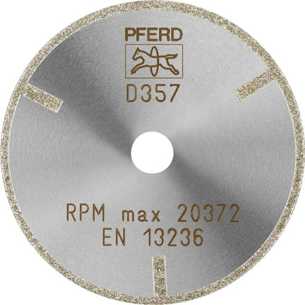 Afbeelding PFERD TOOLS diamant zaagblad droog D1A1R D GAD/GAG/GAS