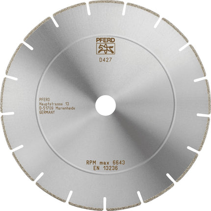 Afbeelding PFERD TOOLS diamant zaagblad droog D1A1R D GAD/GAG/GAS