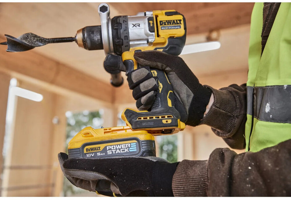 DeWALT DCD1007H2T-QW 18V XR Premium 3-Snelheden Schroef- Klopboormachine