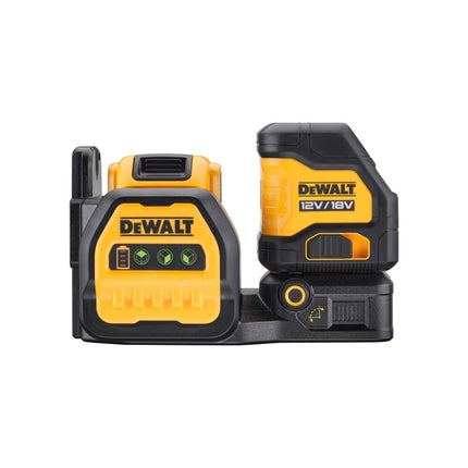 DeWALT DCE088D1G18-QW 12V/ 18V Kruislijnlaser Groen met 1X 2.0Ah accu