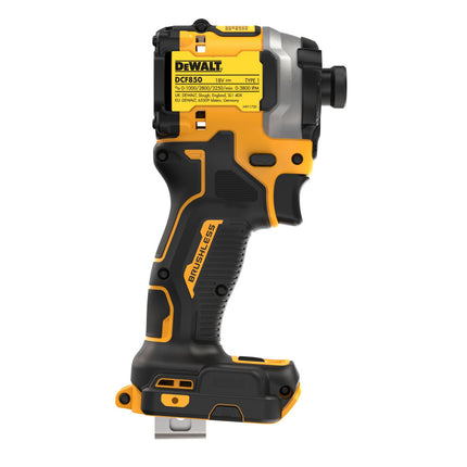 DeWalt DCF850NT-XJ 18V XR BRUSHLESS ULTRA COMPACTE SLAGSCHROEVENDRAAIER MET 3 SNELHEDEN