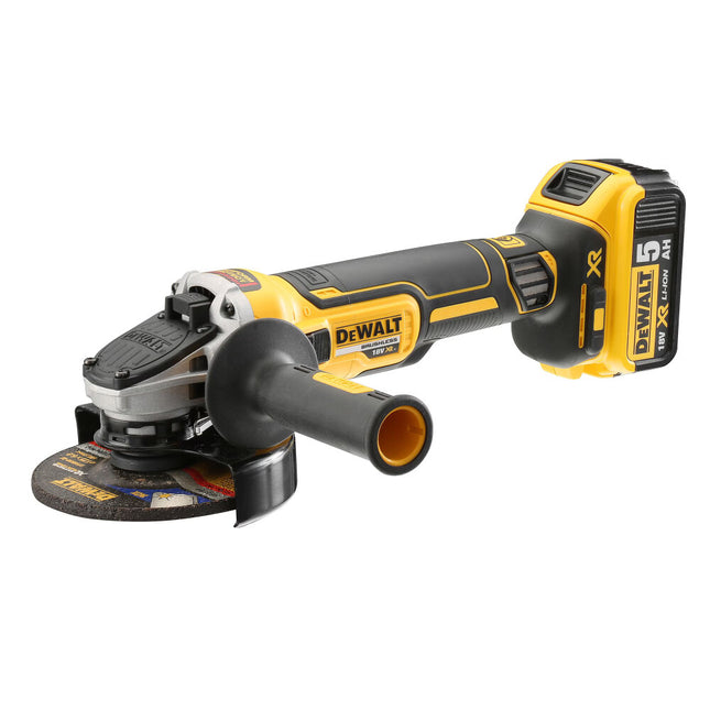 DeWALT DCG405P2-QW 18V 125mm Haakse Slijper