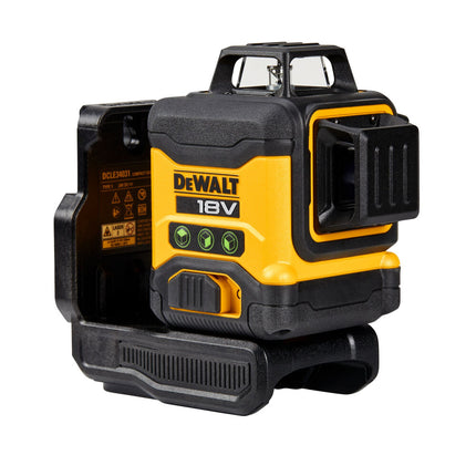 DeWALT DCLE34031N-XJ Compacte Kruislijnlaser Groen 18V 3X360Ø