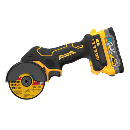 DeWALT DCS438E2T-QW 18V XR Brushless Compacte Slijpmachine 76mm 23501522