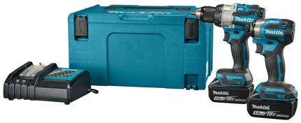 Makita DLX2528TJ LXT 18V 2-Delige Combiset DHP489+DTD173