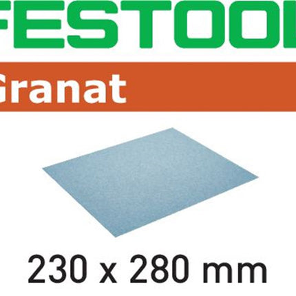 Schuurpapier granat