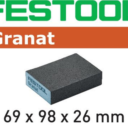 Schuurblok granat