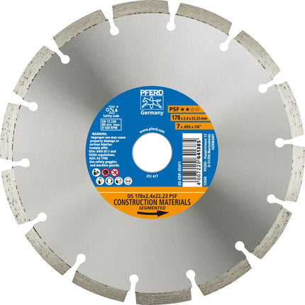 Afbeelding PFERD TOOLS diamant zaagblad droog DS PSF