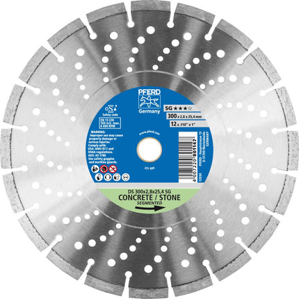 Afbeelding PFERD TOOLS diamant zaagblad droog DS SG
