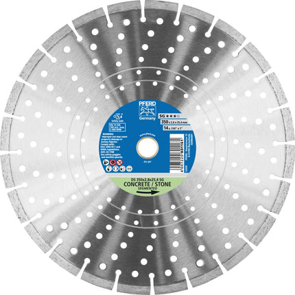 Afbeelding PFERD TOOLS diamant zaagblad droog DS SG