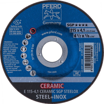 Afbeelding PFERD TOOLS afbraamschijf E SGP STEELOX