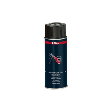 E-Coll Spuitbus RAL9005 Zwart 400ML Hoogglans – 4317784305860