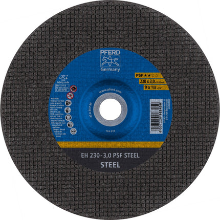 Afbeelding PFERD TOOLS doorslijpschijf, staal EH/EHT PSF STEEL