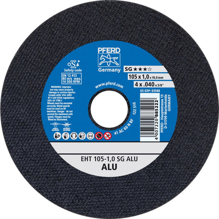 Afbeelding PFERD TOOLS doorslijpschijf, aluminium EH/EHT SG ALU