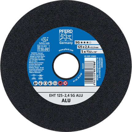 Afbeelding PFERD TOOLS doorslijpschijf, aluminium EH/EHT SG ALU