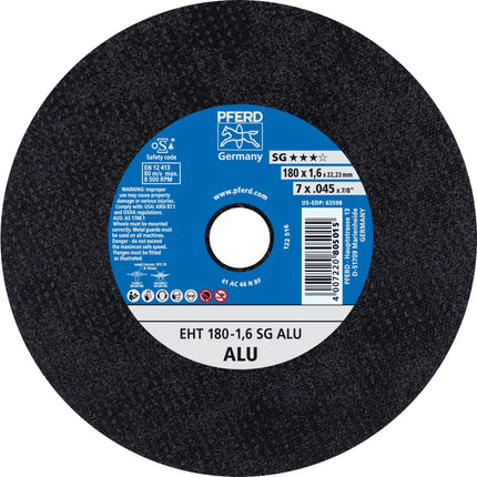 Afbeelding PFERD TOOLS doorslijpschijf, aluminium EH/EHT SG ALU