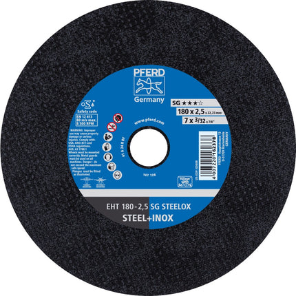 Afbeelding PFERD TOOLS doorslijpschijf, inox EH/EHT SG STEELOX