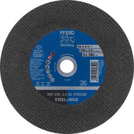 Afbeelding PFERD TOOLS doorslijpschijf EH/EHT SG STEELOX