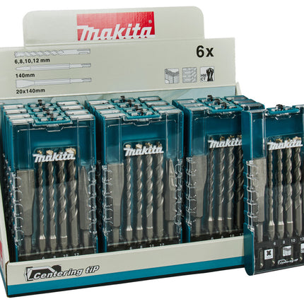 Makita B2S: BETONBOOR-/BEITELSET 6-DELIG SDS+