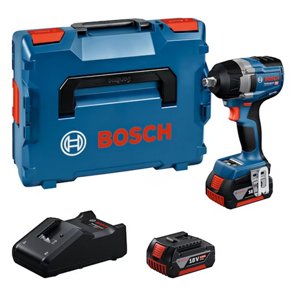 Bosch GDS 18V-750 C 2X 5,0 AH L-BOXX ACCUSLAGMOERAANZETTER