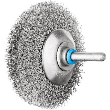 Afbeelding PFERD TOOLS schijfborstel op stift KBUIT INOX
