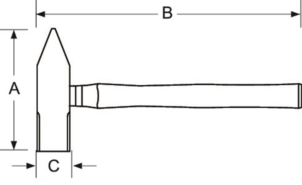 Bahco Bankhamer ALBR FB 1000G – NS504-1000-FB