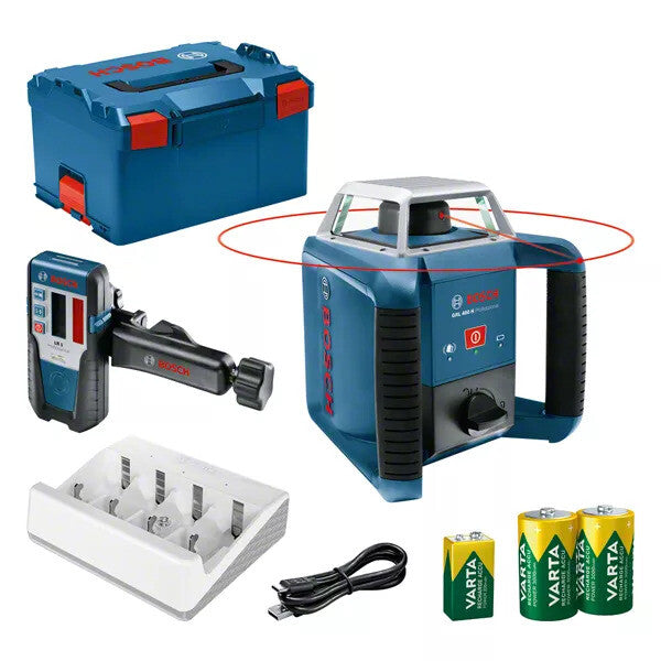Bosch GRL 400 H Rotatielaser LR1 in L-Boxx - 0601061806