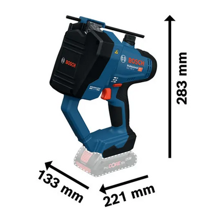 Bosch GGC 18V-12 18V Accu Draadeindknipper in L-Boxx - 06019M8001