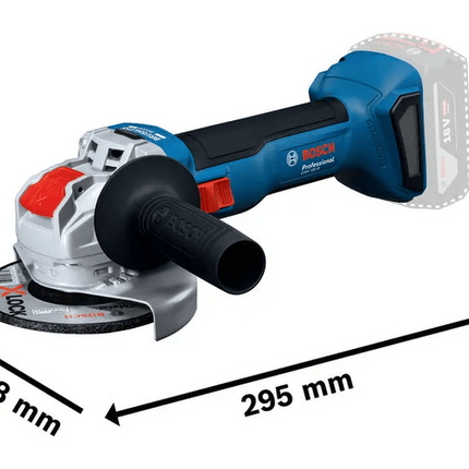 Bosch GWX 18V-8 Accu Haakse Slijper - 06019N9100