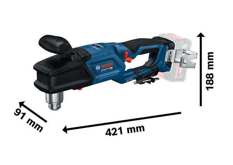 Bosch GRD 18V-127 18V Accu Haakse Boormachine - 06019N5000