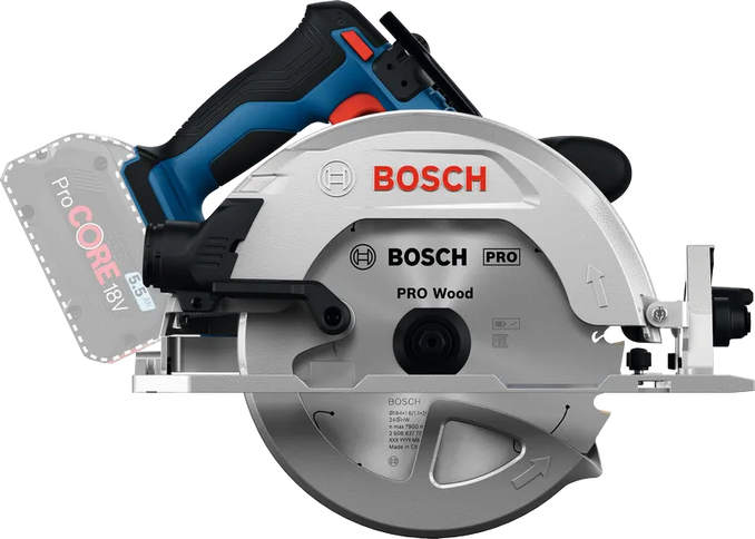 Bosch GKS18V-68-2 Accu Cirkelzaag in L-Boxx - 06016D0001