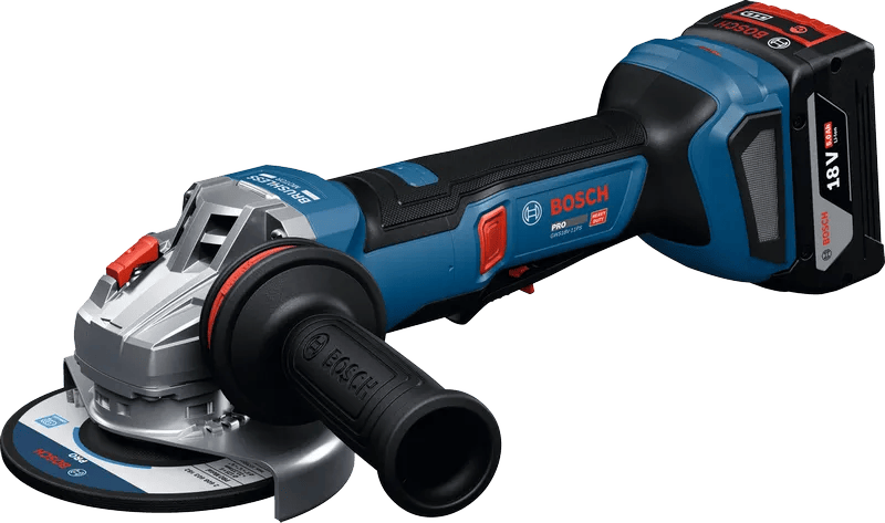 Bosch GWS18V-11PS Accu Haakse Slijpmachine in L-Boxx - 06019N4302