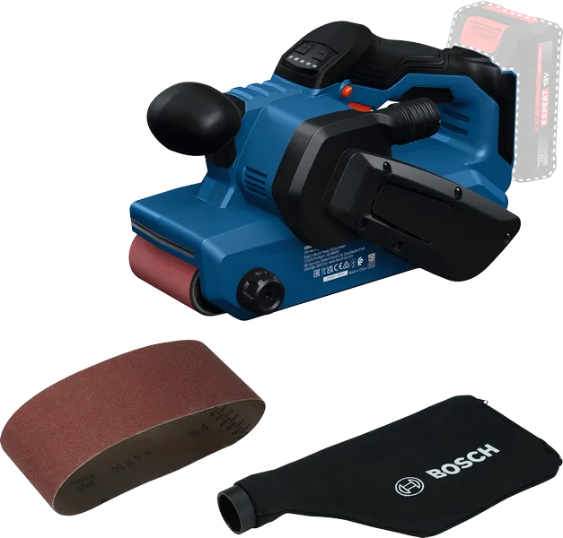 Bosch PRO GBS18V-75 Accu Bandschuurmachine in Doos - 06012C2000