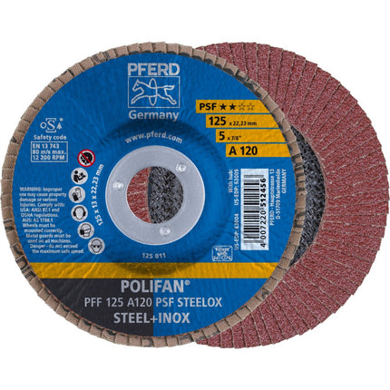 Afbeelding PFERD TOOLS lamellenslijpschijf PFC/PFF PSF STEELOX